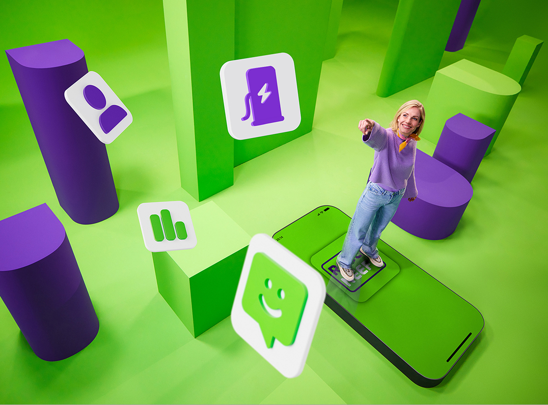 Illustratie Slim Laden